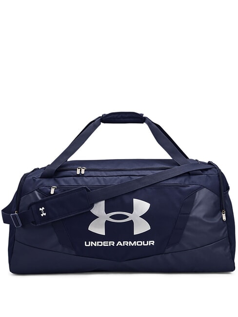 UNDER ARMOUR UNDENIABLE 5.0  Torba podróżna z paskiem na ramię granat o północy/granat o północy - Mnóstwo