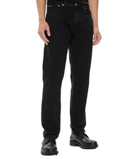 CALVIN KLEIN CK JEANS Jeansy o prostym kroju czarny denim - Jeansy męskie - 1