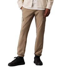 CALVIN KLEIN CK JEANS Spodnie jogger z elastycznego materiału cargo - Jeansy męskie