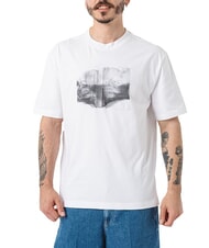 CALVIN KLEIN CK JEANS Koszulka z kr&oacute;tkim rękawem z wytłoczonym napisem Euphoric - Koszulki męskie