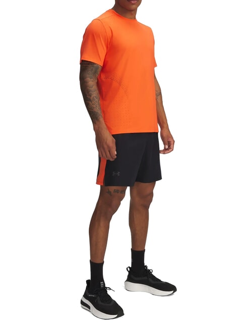 UNDER ARMOUR LAUNCH PRO 7 Koszulka czarny - Dresy sportowe męskie