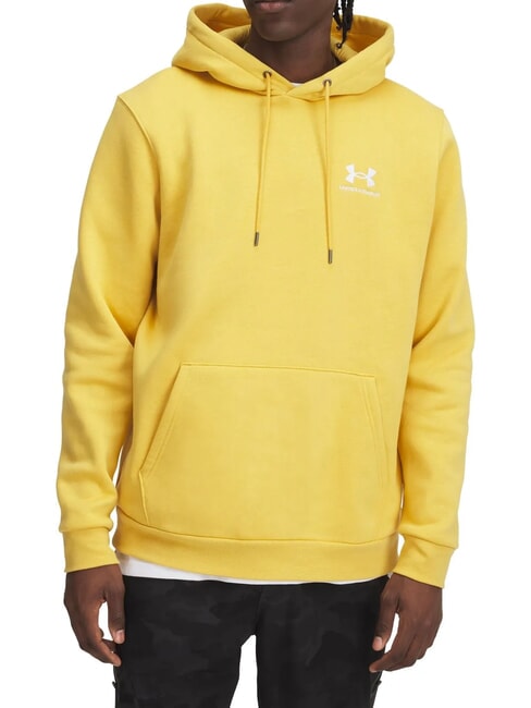 UNDER ARMOUR ICON FLEECE Bluza z kapturem szlachetne złoto - Bluzy męskie