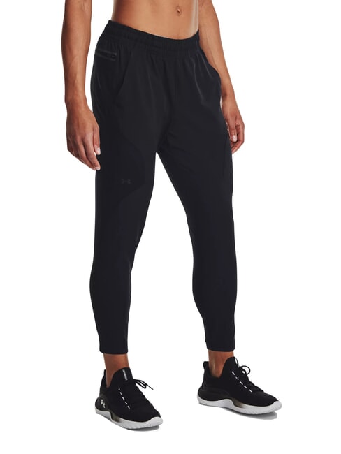 UNDER ARMOUR UNSTOPPABLE Spodnie sportowe czarny - Spodnie damskie