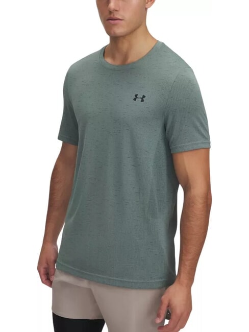 UNDER ARMOUR VANISH Koszulka z krótkim rękawem zieleń krzemionkowa - Koszulki męskie