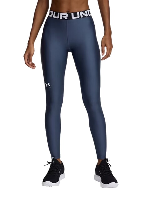 UNDER ARMOUR HG Legginsy ulewa szara - Spodnie damskie