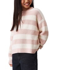 CALVIN KLEIN CK KIDS Sweter w paski z okrągłym dekoltem - Swetry dziecięce