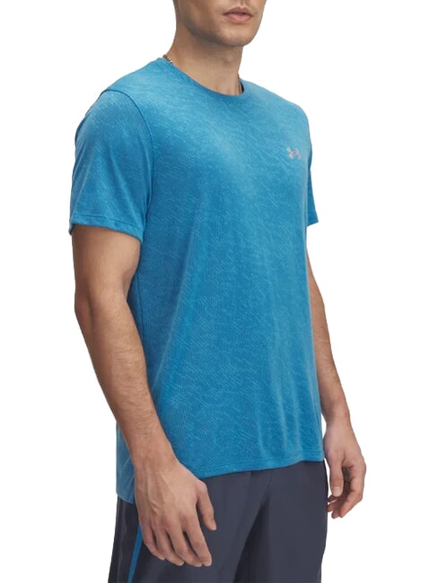 UNDER ARMOUR LAUNCH Koszulka z krótkim rękawem eter niebieski - Koszulki męskie