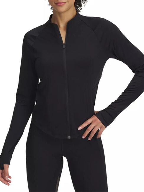 UNDER ARMOUR VANISH ELITE Bluza zapinana na zamek czarny - Bluzy damskie