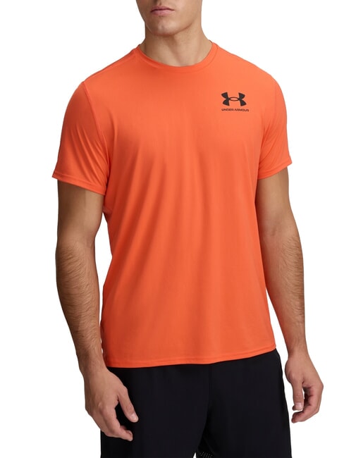 UNDER ARMOUR HEATGEAR FITTED Koszulka z krótkim rękawem ogień - Koszulki męskie
