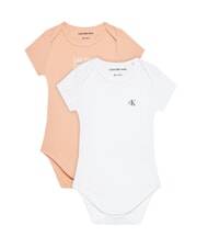 CALVIN KLEIN CK KIDS Zestaw 2 body niemowlęcych - Pajacyki i ubranka dla niemowląt