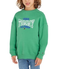 TOMMY HILFIGER TH KIDS Bluza z mieszanki bawełny nadmorski zielony - Bluzy dziecięce - 1