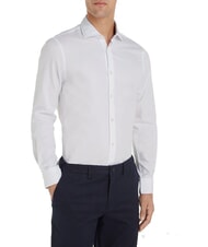 TOMMY HILFIGER TH  Koszula bawełniana, długi rękaw biel optyczna - Koszule męskie - 1