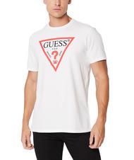 GUESS TRI LOGO Koszulka bawełniana - Koszulki męskie