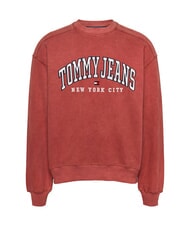 TOMMY HILFIGER TH JEANS New York Podkoszulek regatowy czerwony - Bluzy męskie - 1
