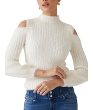 GUESS FUZZY TAKARA Sweter z wycięciem pod szyją - Koszulki damskie