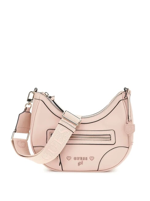 GUESS GIRL Mała torba na ramię elegancki róż - Torby damskie
