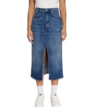 TOMMY HILFIGER TH JEANS Długa sp&oacute;dnica dżinsowa - Sp&oacute;dnice damskie