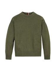 TOMMY HILFIGER TH KIDS Sweter dziecięcy z okrągłym dekoltem - Swetry dziecięce