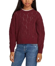 TOMMY HILFIGER TH KIDS Sweter z okrągłym dekoltem - Swetry dziecięce