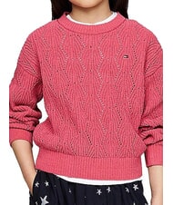 TOMMY HILFIGER TH KIDS Sweter z okrągłym dekoltem - Swetry dziecięce