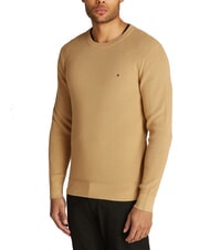 TOMMY HILFIGER TH  Bawełniany sweter z okrągłym dekoltem - Koszulki męskie