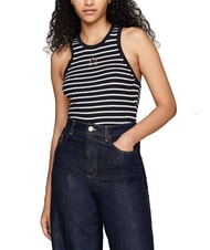 TOMMY HILFIGER TH  Koszula bez rękaw&oacute;w pustynne niebo - Koszulki damskie - 1