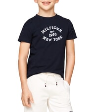 TOMMY HILFIGER TH KIDS Koszulka dziecięca bawełniana - Koszulka dziecięca