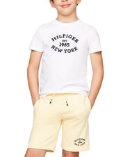TOMMY HILFIGER TH KIDS Koszulka dziecięca bawełniana - Koszulka dziecięca