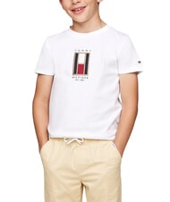 TOMMY HILFIGER TH KIDS Koszulka dziecięca bawełniana - Koszulka dziecięca