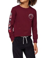 TOMMY HILFIGER TH KIDS Koszulka bawełniana z długim rękawem - Koszulka dziecięca