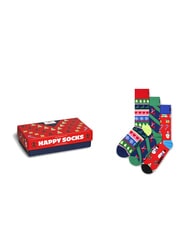 HAPPY SOCKS X-MAS SWEATER Zestaw prezentowy składający się z 3 par skarpetek - Skarpetki męskie