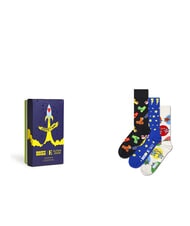 HAPPY SOCKS ELTON JOHN Zestaw prezentowy składający się z 3 par skarpetek - Skarpetki męskie