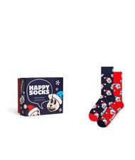 HAPPY SOCKS HOLIDAY CAT&DOG Zestaw prezentowy skarpetek 2 pary - Skarpetki męskie