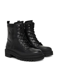 GUESS BADA2 Sk&oacute;rzane botki - Buty damskie