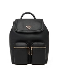 GUESS MANHATTAN 2 Plecak z kieszeniami CZARNY - Torby damskie - 1