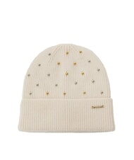 GAUD&Igrave; ESTELLE Czapka beanie z ćwiekami biały - Włosy - 1