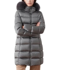 COLMAR DELUXE Długa kurtka puchowa z kapturem - Kurtki puchowe damskie