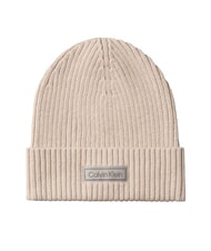 CALVIN KLEIN PATCH CHUNKY RIB  Czapka pałac - Włosy - 1