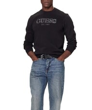 GUESS BASIC Bluza z okrągłym dekoltem odrzutowiec - Bluzy męskie - 1
