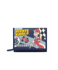 BRACCIALINI CARTOLINE Portfel średni MONTE CARLO - Portfele damskie