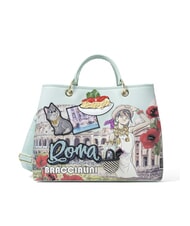 BRACCIALINI CARTOLINE Torebka ROME z paskiem na ramię wielo - Torby damskie - 1