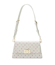 FURLA ZOE Torba na ramię ze sk&oacute;ry z nadrukiem - Torby damskie