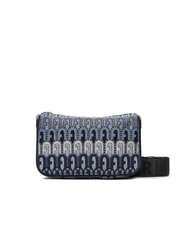 FURLA MOON Mini torebka z tkaniny żakardowej - Torby damskie