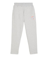 TOMMY HILFIGER TH KIDS Spodnie dresowe z logo nowy jasnoszary melanż - Dresy dziecięce - 1