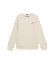 TOMMY HILFIGER TH KIDS Bluza z okrągłym dekoltem i logo - Bluzy dziecięce