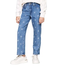 TOMMY HILFIGER TH KIDS Dżinsy z nadrukiem w gwiazdy - Spodnie dziecięce