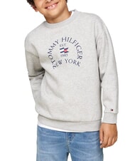 TOMMY HILFIGER TH KIDS Bluza z okrągłym dekoltem i nadrukiem - Bluzy dziecięce