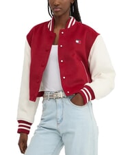 TOMMY HILFIGER TH JEANS Kr&oacute;tka kurtka z mieszanki wełny - Kurtki damskie