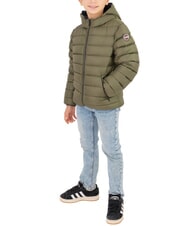 COLMAR E-CONCRETE KIDS Kr&oacute;tka kurtka puchowa z kapturem krzew-granatowy - Kurtki dziecięce - 1