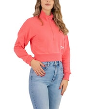 COLMAR LOOP Bluza z wysokim kołnierzem i zamkiem błyskawicznym korzenny koral - Bluzy damskie - 1